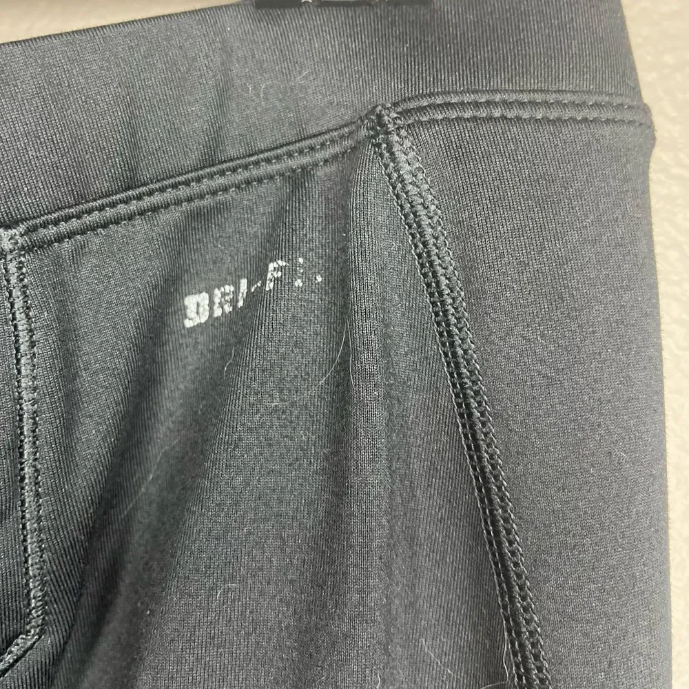Nike Dri Fit Black Ankle Zip Leggings Size: Womens Tights - Picture 6 of 11